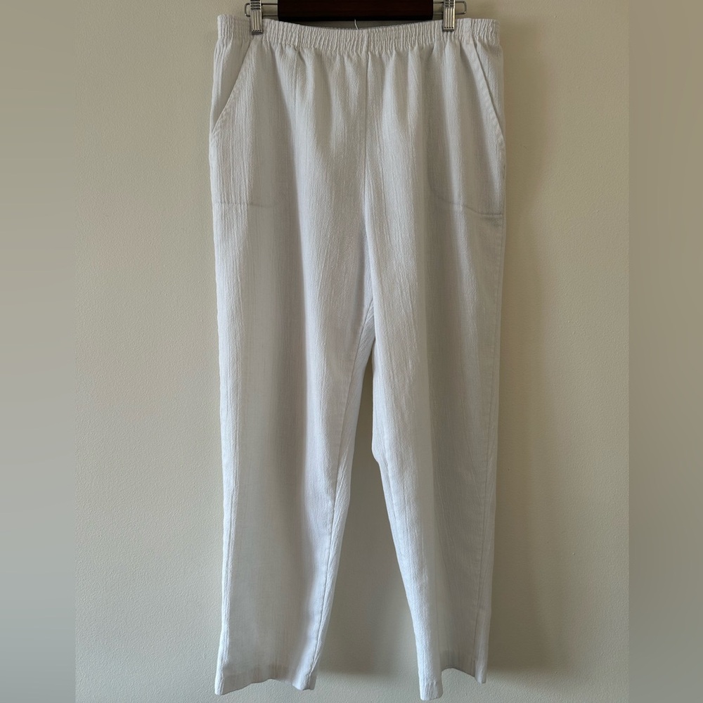 Women’s White Beach Pants